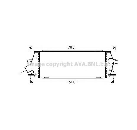 Intercooler, compresor PRASCO RTA4456</br>Piesa auto pentru Turbocompressor Intercooler, compresor PRASCO RTA4456</br>Piesa auto pentru Turbocompressor