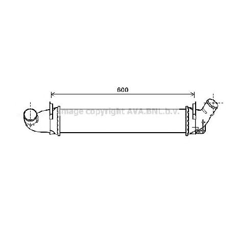Intercooler, compresor PRASCO RTA4496</br>Piesa auto pentru Turbocompressor Intercooler, compresor PRASCO RTA4496</br>Piesa auto pentru Turbocompressor