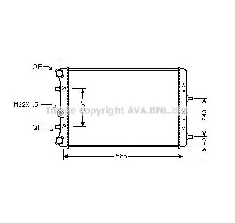 Radiator, racire motor PRASCO SAA2006</br>Piesa auto pentru Radiator racire apa/ ulei Radiator, racire motor PRASCO SAA2006</br>Piesa auto pentru Radiator racire apa/ ulei