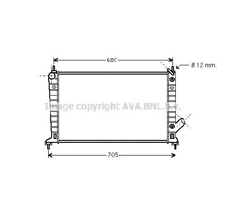 Radiator, racire motor PRASCO SB2036</br>Piesa auto pentru Radiator racire apa/ ulei Radiator, racire motor PRASCO SB2036</br>Piesa auto pentru Radiator racire apa/ ulei