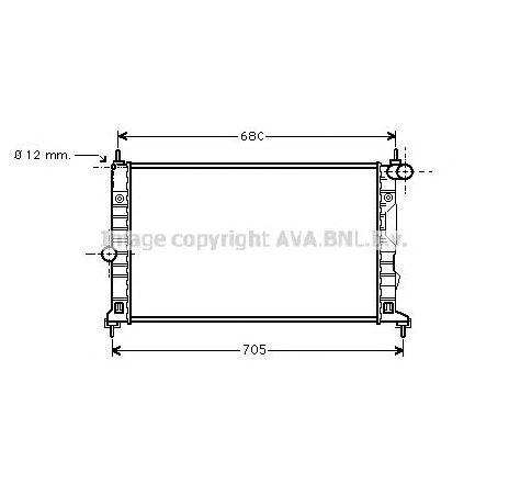 Radiator, racire motor PRASCO SB2055</br>Piesa auto pentru Radiator racire apa/ ulei Radiator, racire motor PRASCO SB2055</br>Piesa auto pentru Radiator racire apa/ ulei