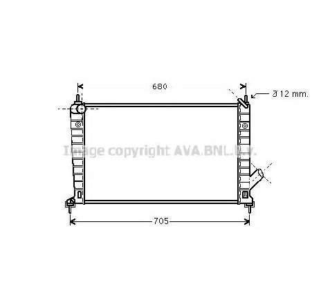 Radiator, racire motor PRASCO SB2061</br>Piesa auto pentru Radiator racire apa/ ulei Radiator, racire motor PRASCO SB2061</br>Piesa auto pentru Radiator racire apa/ ulei