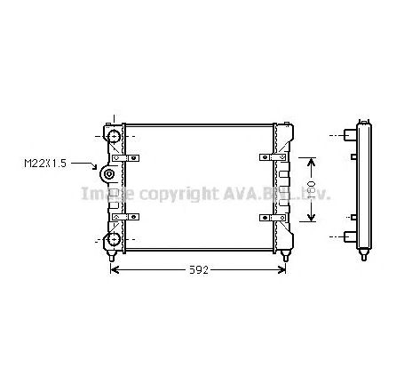 Radiator, racire motor PRASCO ST2023</br>Piesa auto pentru Radiator racire apa/ ulei Radiator, racire motor PRASCO ST2023</br>Piesa auto pentru Radiator racire apa/ ulei