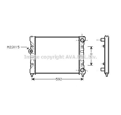 Radiator, racire motor PRASCO ST2024</br>Piesa auto pentru Radiator racire apa/ ulei Radiator, racire motor PRASCO ST2024</br>Piesa auto pentru Radiator racire apa/ ulei