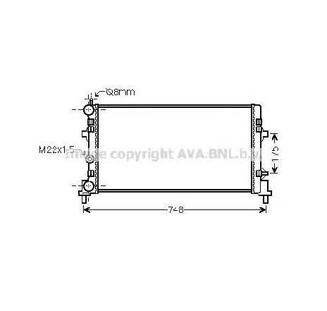 Radiator, racire motor PRASCO STA2041</br>Piesa auto pentru Radiator racire apa/ ulei Radiator, racire motor PRASCO STA2041</br>Piesa auto pentru Radiator racire apa/ ulei