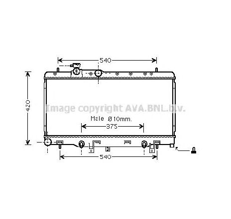 Radiator, racire motor PRASCO SU2053</br>Piesa auto pentru Radiator racire apa/ ulei Radiator, racire motor PRASCO SU2053</br>Piesa auto pentru Radiator racire apa/ ulei
