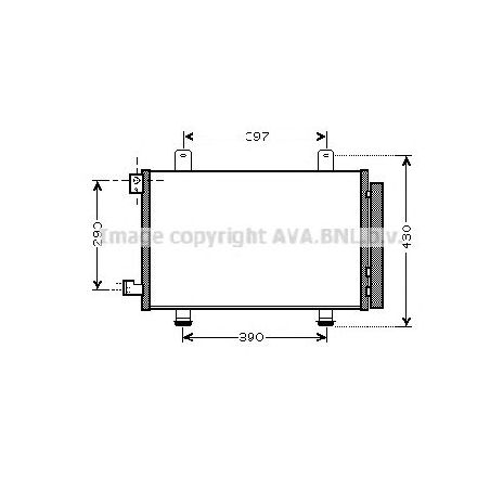 Condensator, climatizare PRASCO SZ5090D</br>Piesa auto pentru Sistem de aer conditionat Condensator, climatizare PRASCO SZ5090D</br>Piesa auto pentru Sistem de aer conditionat