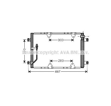 Condensator, climatizare PRASCO SZ5107D</br>Piesa auto pentru Sistem de aer conditionat Condensator, climatizare PRASCO SZ5107D</br>Piesa auto pentru Sistem de aer conditionat
