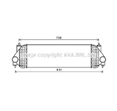 Intercooler, compresor PRASCO SZA4134</br>Piesa auto pentru Turbocompressor Intercooler, compresor PRASCO SZA4134</br>Piesa auto pentru Turbocompressor