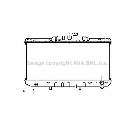 Radiator, racire motor PRASCO TO2126</br>Piesa auto pentru Radiator racire apa/ ulei Radiator, racire motor PRASCO TO2126</br>Piesa auto pentru Radiator racire apa/ ulei
