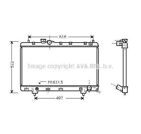 Radiator, racire motor PRASCO TO2241</br>Piesa auto pentru Radiator racire apa/ ulei Radiator, racire motor PRASCO TO2241</br>Piesa auto pentru Radiator racire apa/ ulei