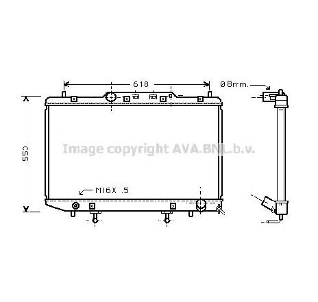 Radiator, racire motor PRASCO TO2255</br>Piesa auto pentru Radiator racire apa/ ulei Radiator, racire motor PRASCO TO2255</br>Piesa auto pentru Radiator racire apa/ ulei