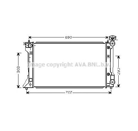 Radiator, racire motor PRASCO TO2293</br>Piesa auto pentru Radiator racire apa/ ulei Radiator, racire motor PRASCO TO2293</br>Piesa auto pentru Radiator racire apa/ ulei