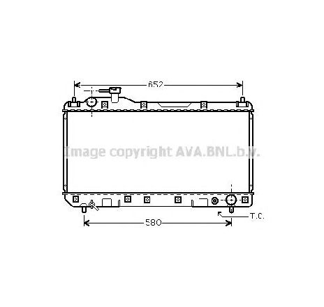 Radiator, racire motor PRASCO TO2297</br>Piesa auto pentru Radiator racire apa/ ulei Radiator, racire motor PRASCO TO2297</br>Piesa auto pentru Radiator racire apa/ ulei