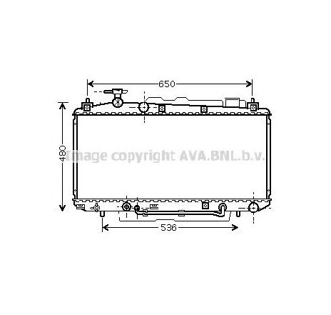 Radiator, racire motor PRASCO TO2306</br>Piesa auto pentru Radiator racire apa/ ulei Radiator, racire motor PRASCO TO2306</br>Piesa auto pentru Radiator racire apa/ ulei