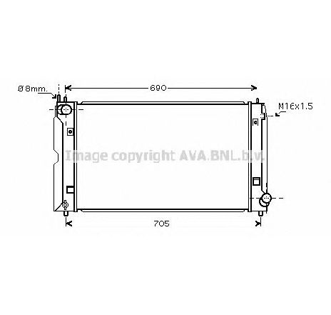 Radiator, racire motor PRASCO TO2386</br>Piesa auto pentru Radiator racire apa/ ulei Radiator, racire motor PRASCO TO2386</br>Piesa auto pentru Radiator racire apa/ ulei