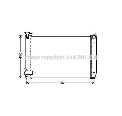 Radiator, racire motor PRASCO TO2463</br>Piesa auto pentru Radiator racire apa/ ulei Radiator, racire motor PRASCO TO2463</br>Piesa auto pentru Radiator racire apa/ ulei