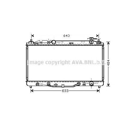 Radiator, racire motor PRASCO TO2464</br>Piesa auto pentru Radiator racire apa/ ulei Radiator, racire motor PRASCO TO2464</br>Piesa auto pentru Radiator racire apa/ ulei