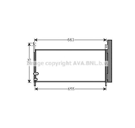 Condensator, climatizare PRASCO TO5576D</br>Piesa auto pentru Sistem de aer conditionat Condensator, climatizare PRASCO TO5576D</br>Piesa auto pentru Sistem de aer conditionat