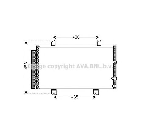 Condensator, climatizare PRASCO TO5653D</br>Piesa auto pentru Sistem de aer conditionat Condensator, climatizare PRASCO TO5653D</br>Piesa auto pentru Sistem de aer conditionat