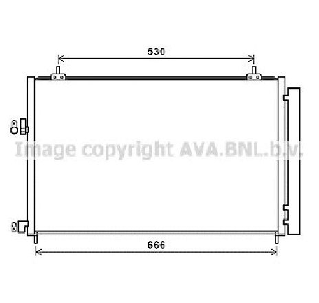 Condensator, climatizare PRASCO TO5679D</br>Piesa auto pentru Sistem de aer conditionat Condensator, climatizare PRASCO TO5679D</br>Piesa auto pentru Sistem de aer conditionat