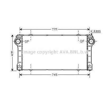 Intercooler, compresor PRASCO TOA4476</br>Piesa auto pentru Turbocompressor Intercooler, compresor PRASCO TOA4476</br>Piesa auto pentru Turbocompressor