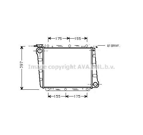 Radiator, racire motor PRASCO VO2006</br>Piesa auto pentru Radiator racire apa/ ulei Radiator, racire motor PRASCO VO2006</br>Piesa auto pentru Radiator racire apa/ ulei