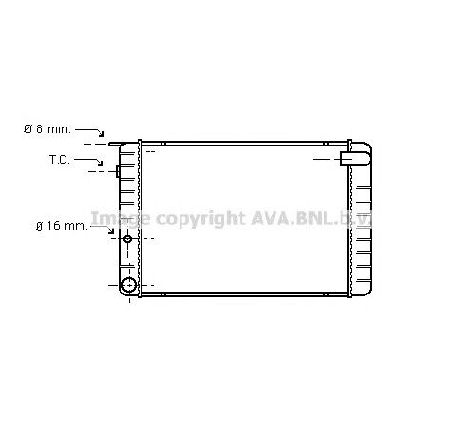Radiator, racire motor PRASCO VO2011</br>Piesa auto pentru Radiator racire apa/ ulei Radiator, racire motor PRASCO VO2011</br>Piesa auto pentru Radiator racire apa/ ulei