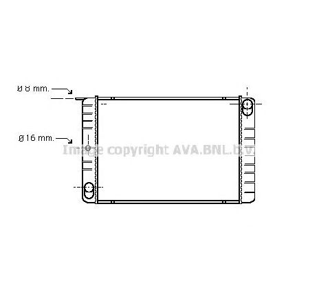 Radiator, racire motor PRASCO VO2016</br>Piesa auto pentru Radiator racire apa/ ulei Radiator, racire motor PRASCO VO2016</br>Piesa auto pentru Radiator racire apa/ ulei