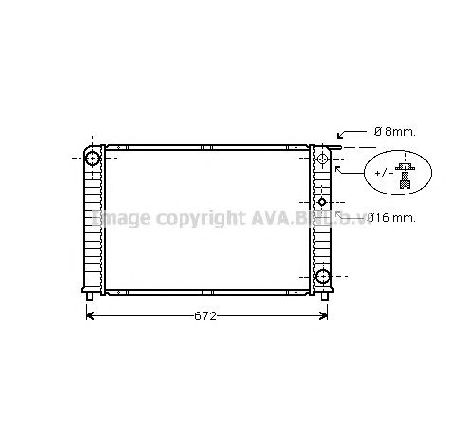 Radiator, racire motor PRASCO VO2088</br>Piesa auto pentru Radiator racire apa/ ulei Radiator, racire motor PRASCO VO2088</br>Piesa auto pentru Radiator racire apa/ ulei