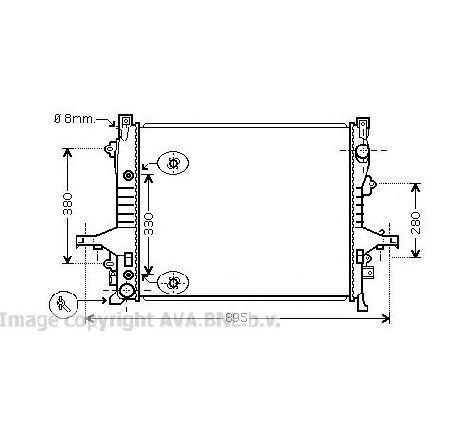 Radiator, racire motor PRASCO VO2133</br>Piesa auto pentru Radiator racire apa/ ulei Radiator, racire motor PRASCO VO2133</br>Piesa auto pentru Radiator racire apa/ ulei