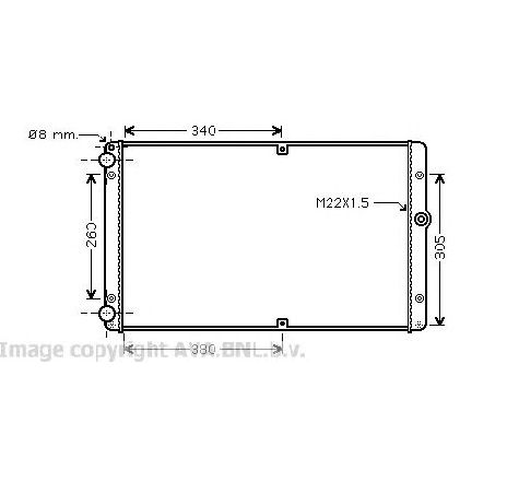 Radiator, racire motor PRASCO VW2245</br>Piesa auto pentru Radiator racire apa/ ulei Radiator, racire motor PRASCO VW2245</br>Piesa auto pentru Radiator racire apa/ ulei