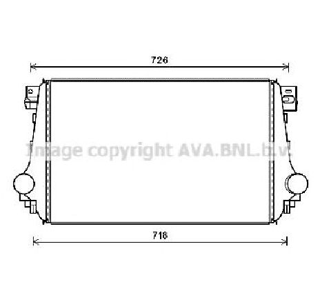 Intercooler, compresor PRASCO VW4368</br>Piesa auto pentru Turbocompressor Intercooler, compresor PRASCO VW4368</br>Piesa auto pentru Turbocompressor