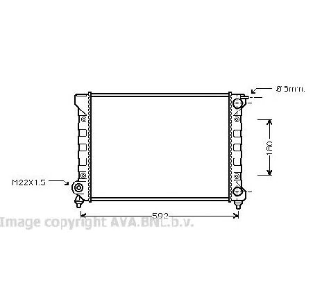 Radiator, racire motor PRASCO VWA2045</br>Piesa auto pentru Radiator racire apa/ ulei Radiator, racire motor PRASCO VWA2045</br>Piesa auto pentru Radiator racire apa/ ulei