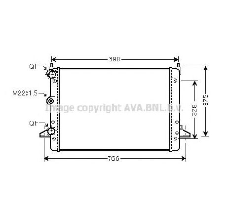 Radiator, racire motor PRASCO VWA2184</br>Piesa auto pentru Radiator racire apa/ ulei Radiator, racire motor PRASCO VWA2184</br>Piesa auto pentru Radiator racire apa/ ulei