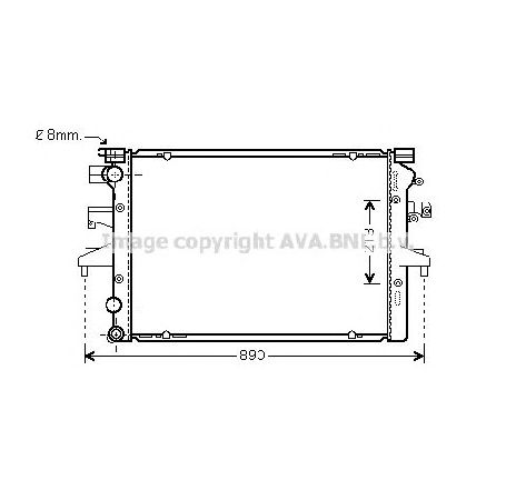 Radiator, racire motor PRASCO VWA2231</br>Piesa auto pentru Radiator racire apa/ ulei Radiator, racire motor PRASCO VWA2231</br>Piesa auto pentru Radiator racire apa/ ulei