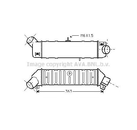Intercooler, compresor PRASCO VWA4162</br>Piesa auto pentru Turbocompressor Intercooler, compresor PRASCO VWA4162</br>Piesa auto pentru Turbocompressor