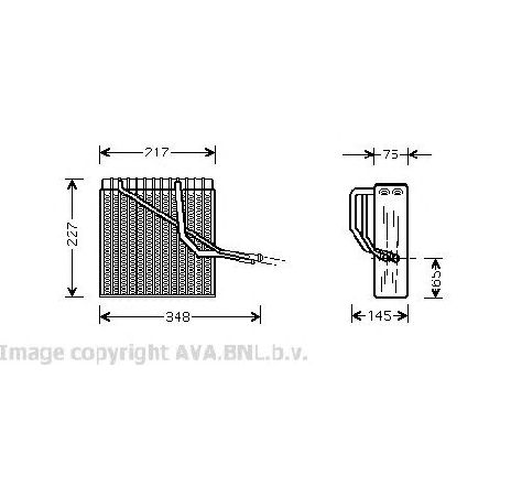 Evaporator,aer conditionat PRASCO VWV055</br>Piesa auto pentru Sistem de aer conditionat Evaporator,aer conditionat PRASCO VWV055</br>Piesa auto pentru Sistem de aer conditionat