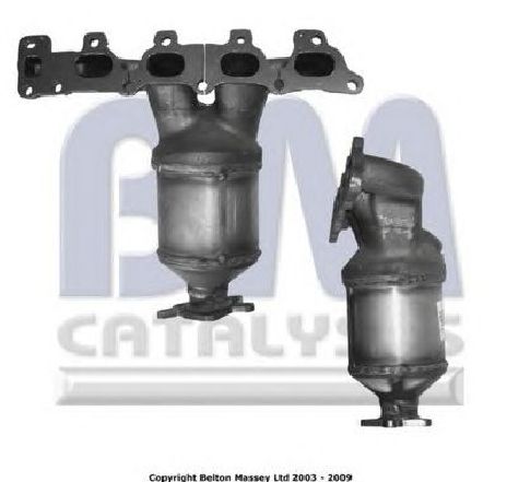 Catalizator BM CATALYSTS BM91424H</br>Piesa auto pentru Sistemul de esapament Catalizator BM CATALYSTS BM91424H</br>Piesa auto pentru Sistemul de esapament