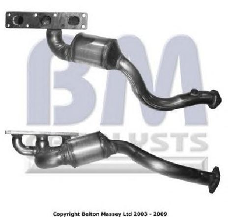 Catalizator BM CATALYSTS BM91455</br>Piesa auto pentru Sistemul de esapament Catalizator BM CATALYSTS BM91455</br>Piesa auto pentru Sistemul de esapament