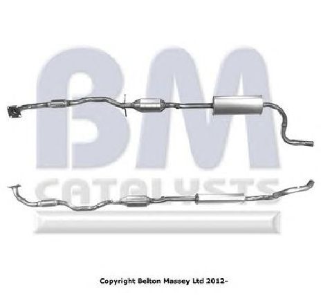 Catalizator BM CATALYSTS BM91479</br>Piesa auto pentru Sistemul de esapament Catalizator BM CATALYSTS BM91479</br>Piesa auto pentru Sistemul de esapament