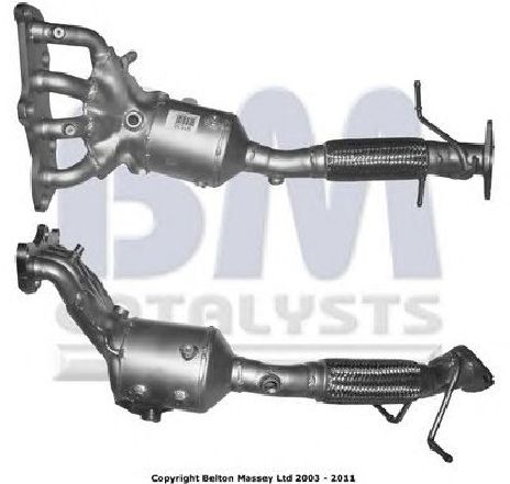 Catalizator BM CATALYSTS BM91530H</br>Piesa auto pentru Sistemul de esapament Catalizator BM CATALYSTS BM91530H</br>Piesa auto pentru Sistemul de esapament