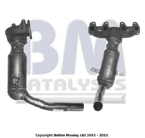 Catalizator BM CATALYSTS BM91536</br>Piesa auto pentru Sistemul de esapament Catalizator BM CATALYSTS BM91536</br>Piesa auto pentru Sistemul de esapament