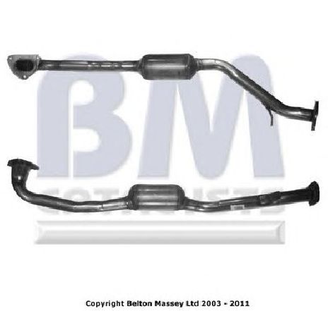 Catalizator BM CATALYSTS BM91550H</br>Piesa auto pentru Sistemul de esapament Catalizator BM CATALYSTS BM91550H</br>Piesa auto pentru Sistemul de esapament