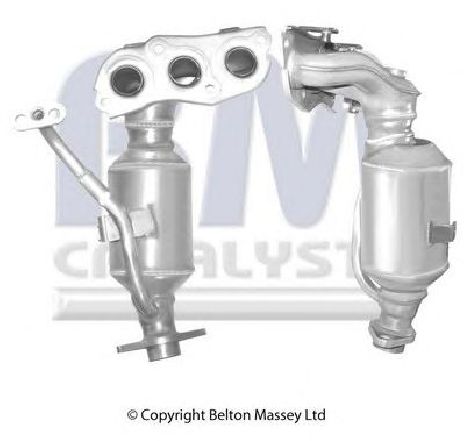 Catalizator BM CATALYSTS BM91557H</br>Piesa auto pentru Sistemul de esapament Catalizator BM CATALYSTS BM91557H</br>Piesa auto pentru Sistemul de esapament
