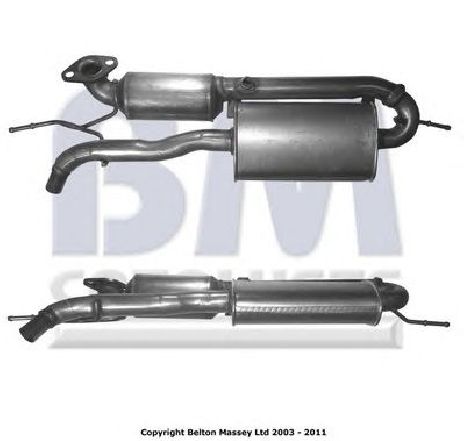 Catalizator BM CATALYSTS BM91590H</br>Piesa auto pentru Sistemul de esapament Catalizator BM CATALYSTS BM91590H</br>Piesa auto pentru Sistemul de esapament