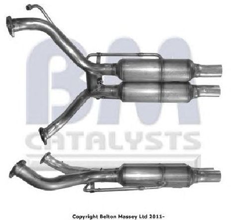 Catalizator BM CATALYSTS BM91633</br>Piesa auto pentru Sistemul de esapament Catalizator BM CATALYSTS BM91633</br>Piesa auto pentru Sistemul de esapament