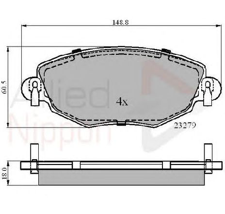 Set placute frana,frana disc COMLINE ADB01110</br>Piesa auto pentru Piese de service/ Inspectie / Intretinere Set placute frana,frana disc COMLINE ADB01110</br>Piesa auto pentru Piese de service/ Inspectie / Intretinere