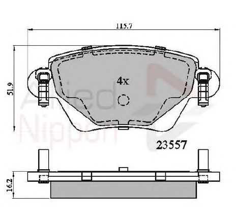 Set placute frana,frana disc COMLINE ADB01114</br>Piesa auto pentru Piese de service/ Inspectie / Intretinere Set placute frana,frana disc COMLINE ADB01114</br>Piesa auto pentru Piese de service/ Inspectie / Intretinere