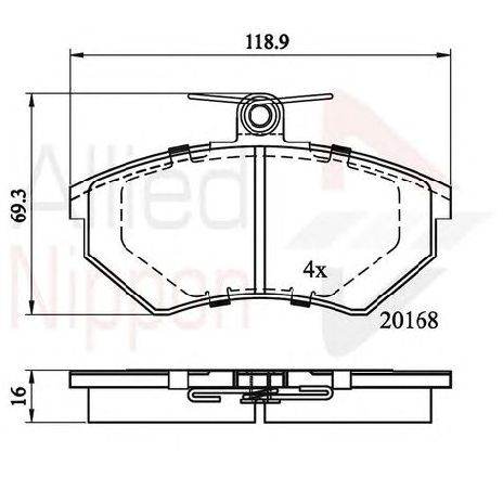 Set placute frana,frana disc COMLINE ADB0152</br>Piesa auto pentru Piese de service/ Inspectie / Intretinere Set placute frana,frana disc COMLINE ADB0152</br>Piesa auto pentru Piese de service/ Inspectie / Intretinere